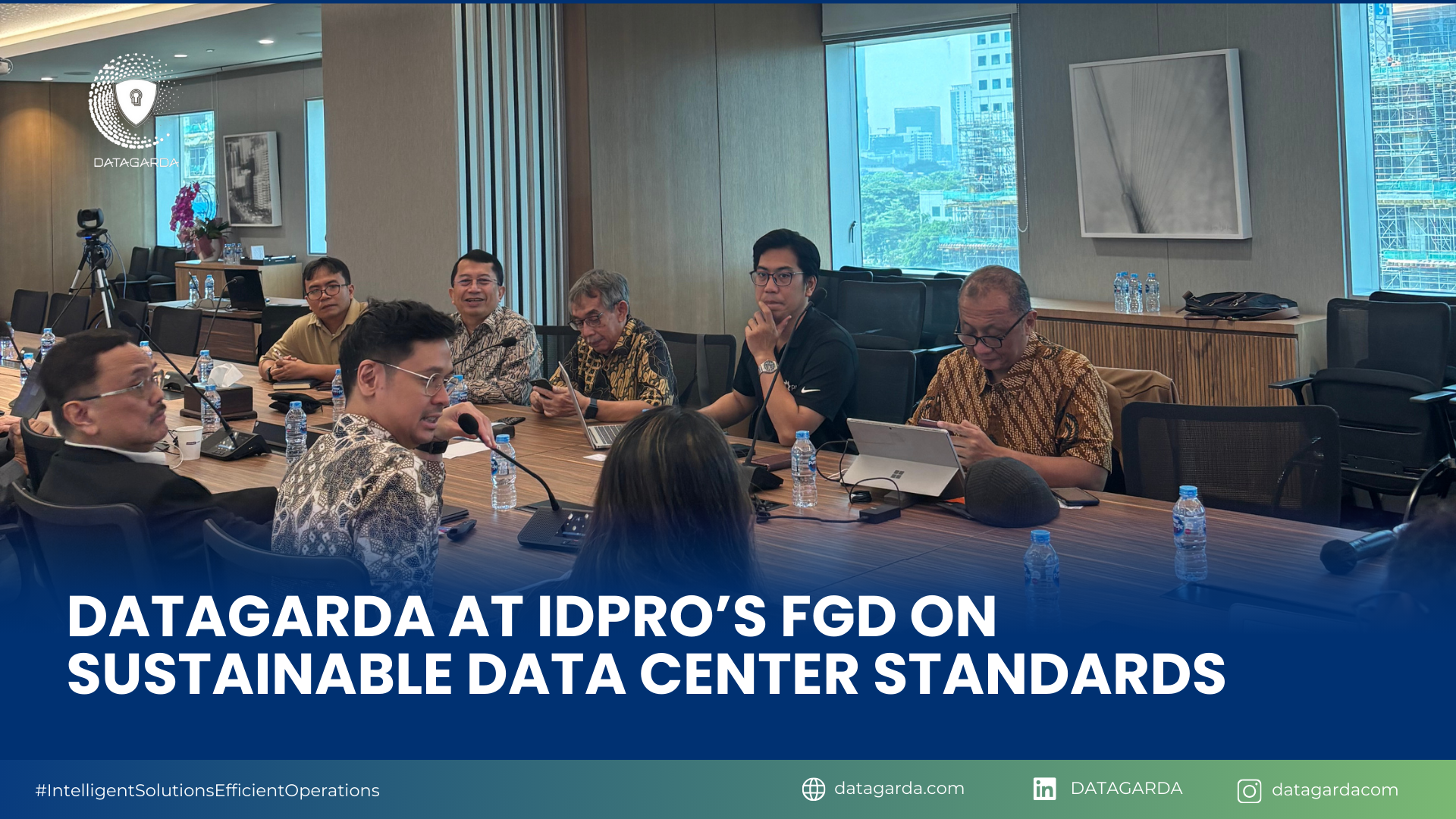 DataGarda at IDPRO’s FGD on Sustainable Data Center Standards