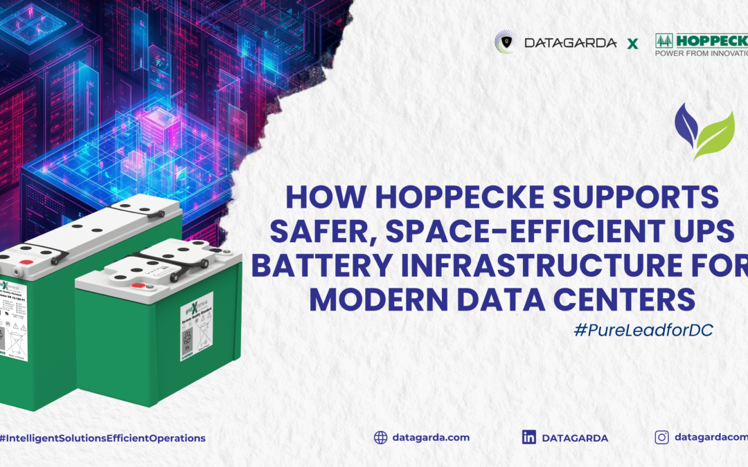 How HOPPECKE Supports Safer, Space-Efficient UPS Battery Infrastructure for Modern Data Centers