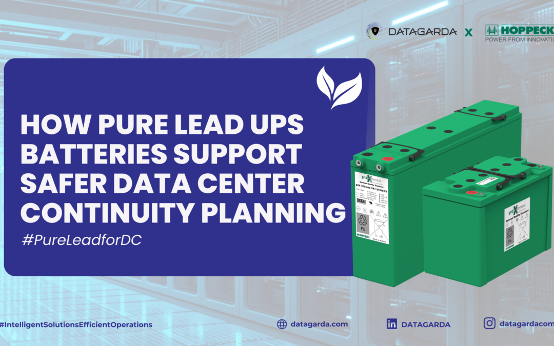 How Pure Lead UPS Batteries Support Safer Data Center Continuity Planning