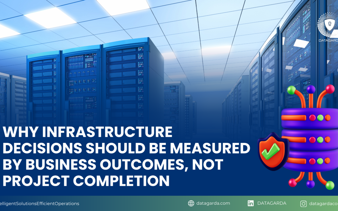 Why Infrastructure Decisions Should Be Measured by Business Outcomes, Not Project Completion